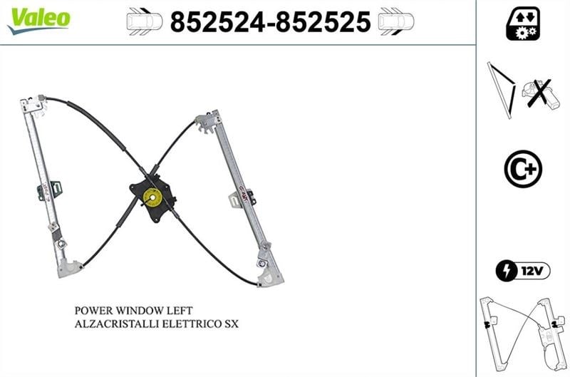 CAM MEKANİZMASI ÖN SOL VOLKSWAGEN PASSAT VARİANT B8