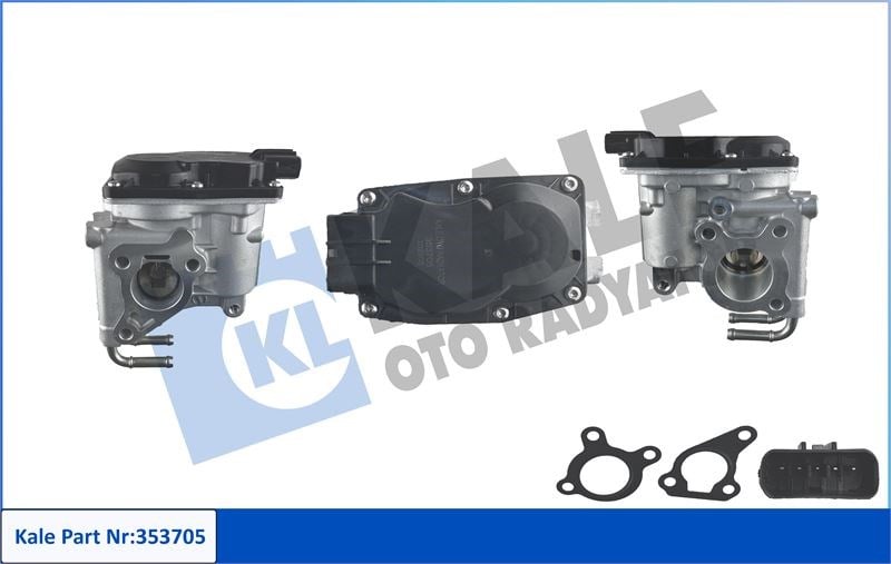 EGR VALFİ TOYOTA AURİS AVENSİS COROLLA RAV 4 III RAV 4 IV VERSO 2.0/2.2 D 4D 08<18 48698 215017N