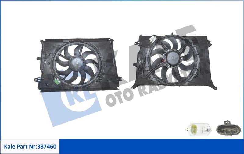 FAN GRUBU FİAT 500×1.4 1.3/1.6/2.0DMTJ 14=> JEEP RENEGADE SUV 1.4 1.6/2.0CRD 14=> (12V 250W 2500RPM) DAVLUMBAZLI FAN MOTORU 12V 250 W 2500 RPM GA220637 FT7611