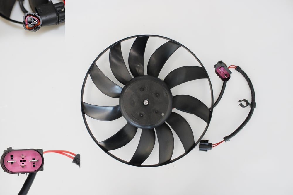 FAN MOTORU GOLF V JETTA PASSAT CADDY LEON A3 (REZİSTANSLI ve KABLOLU)