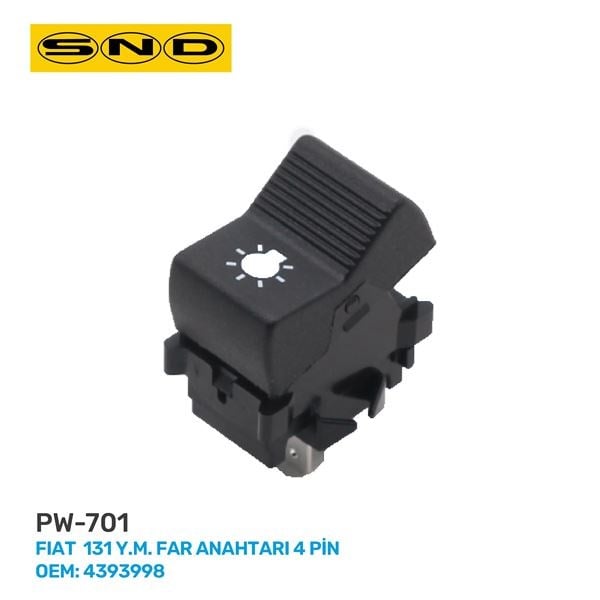 FAR ANAHTARI 4 PİN FIAT 131 Y.M. OEM: 4393988