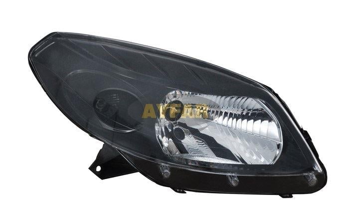 FAR KOMPLE SAĞ DACIA LOGAN SANDERO SİYAH ÇERÇEVELİ