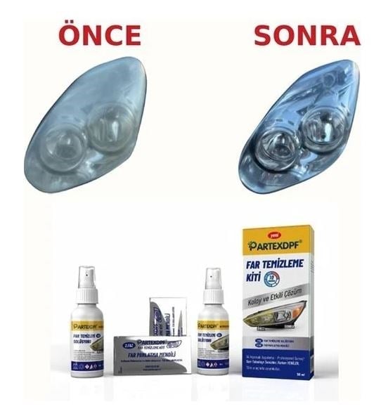 FAR TEMİZLEME SETİ