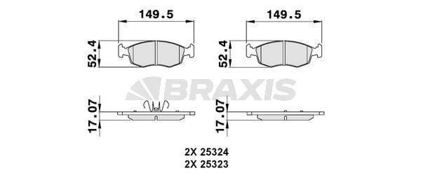 FREN BALATASI ON PANDA 1.2 12>  DUCATO 130 11>14 YPSILON 1.2 11>