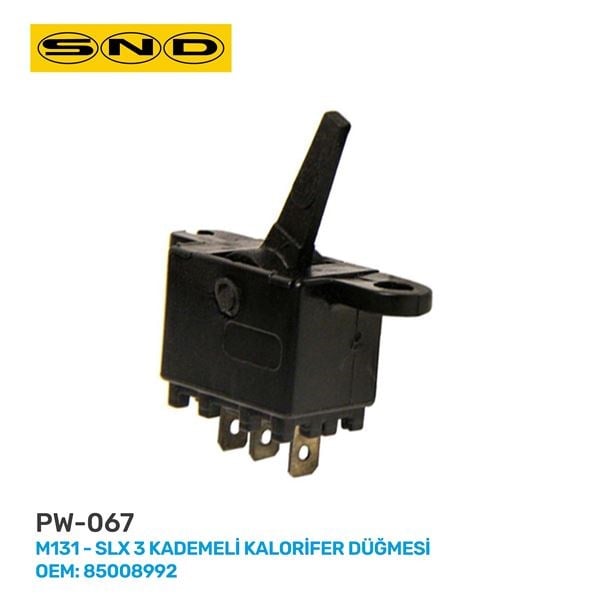 KADEMELİ KALORİFER DÜĞMESİ M131 SLX 3 OEM: 85008992