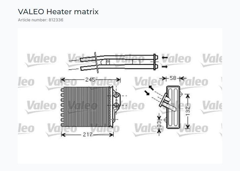 KALORİFER RADYATÖRÜ FIAT PANDA