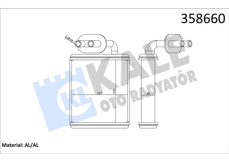 KALORİFER RADYATÖRÜ ISUZU NPR66