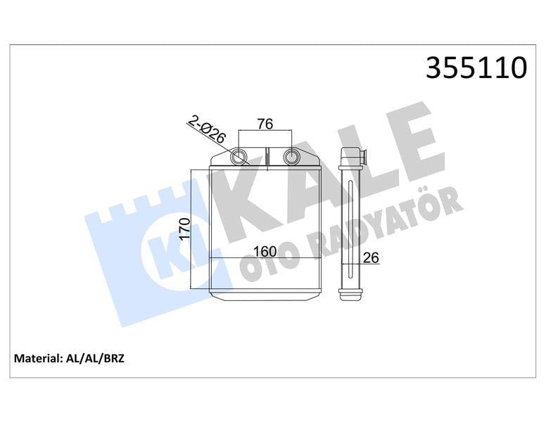 KALORİFER RADYATÖRÜ RENAULT CLIO IV / CAPTUR
