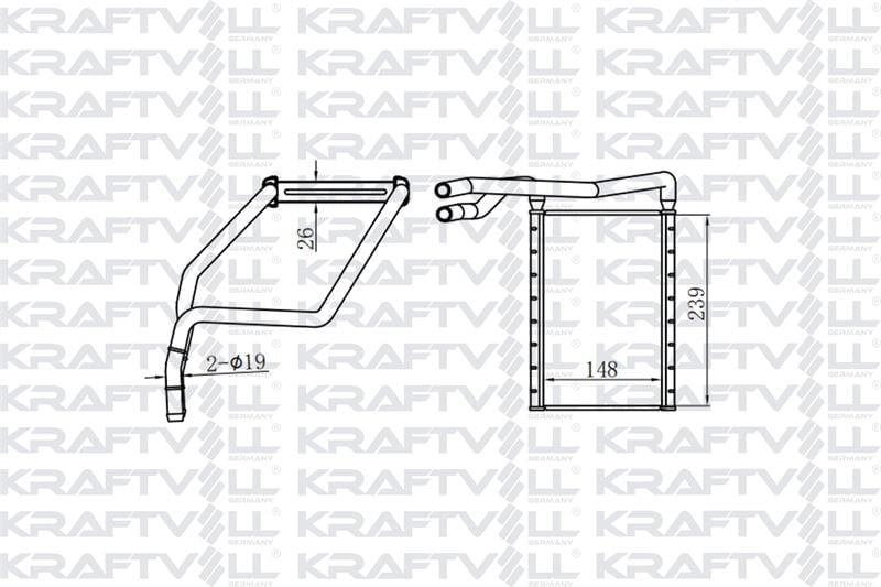 KALORIFER RADYATORU TRANSIT CUSTOM V362 12>