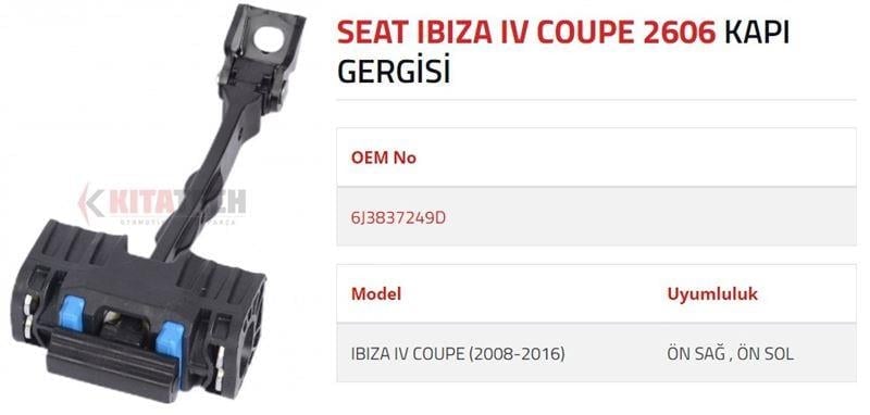 KAPI GERGİSİ IBIZA 4 ÖN 2 KAPI 2 2008-2016