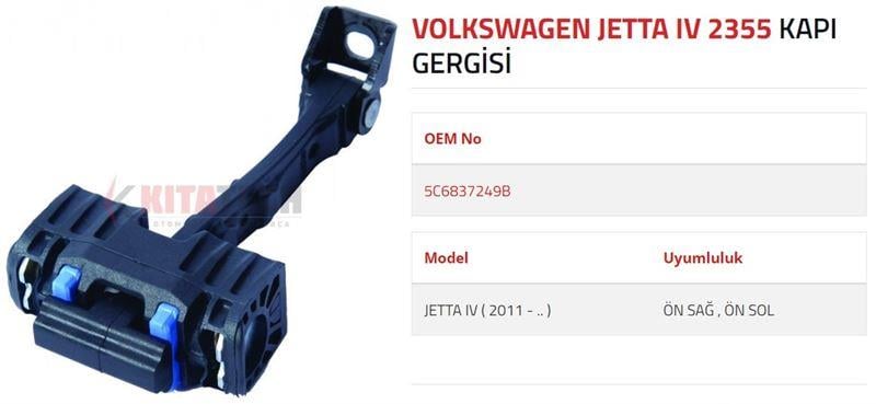 KAPI GERGİSİ JETTA IV ÖN 2011-