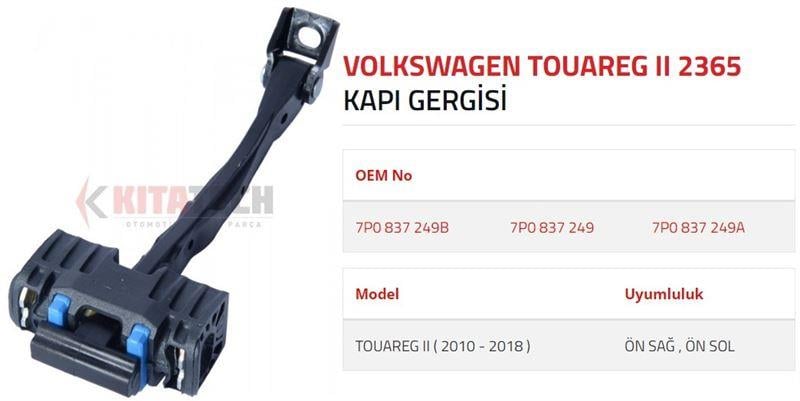 KAPI GERGİSİ TOUAREG ÖN