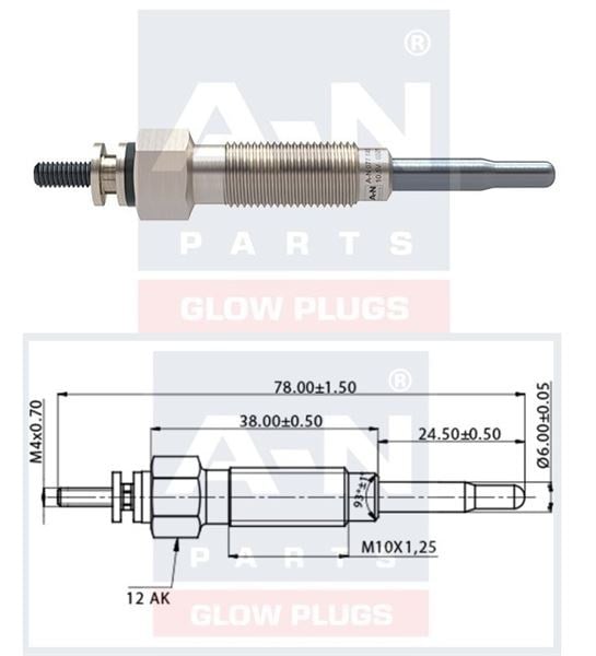 KIZDIRMA BUJİSİ 10,5V MITSUBISHI MM432148