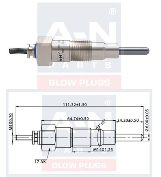 KIZDIRMA BUJİSİ 19V TRACTOR 87295150269