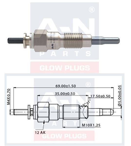 KIZDIRMA BUJİSİ 9V NISSAN 11065Y1400