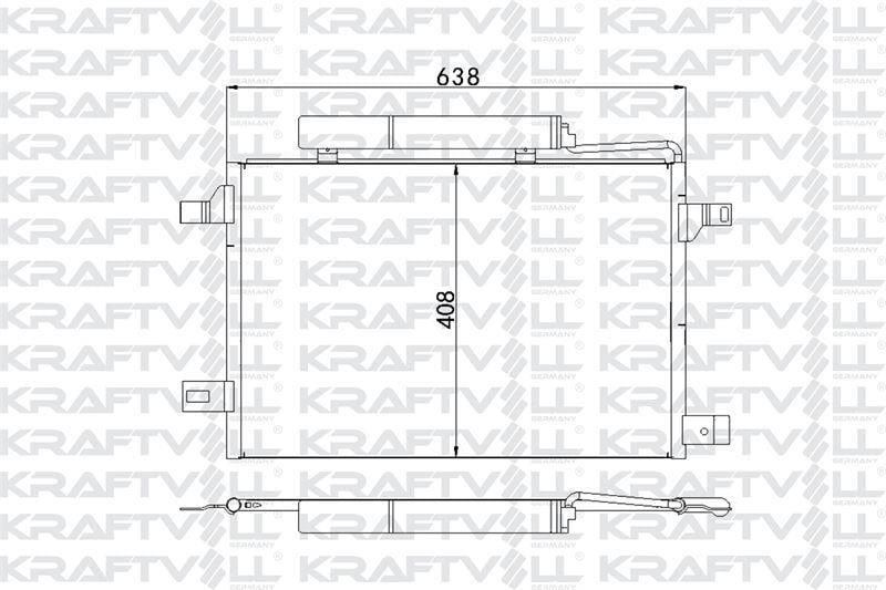 KLIMA RADYATORU A-CLASS W169 04>12 B-CLASS W245 05>11