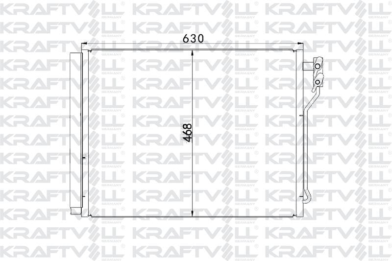 KLIMA RADYATORU BMW F07 F10 F11 F18 N20