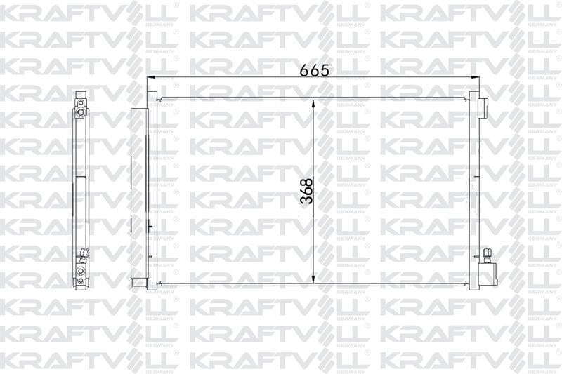KLIMA RADYATORU (KONDANSER) INSIGNIA 1,6I/2,0 CDTI  08-> ( 666×392×16 )