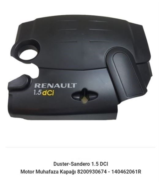 MOTOR MUHAFAZA KAPAĞI DUSTER SANDERO 1.5 DCI