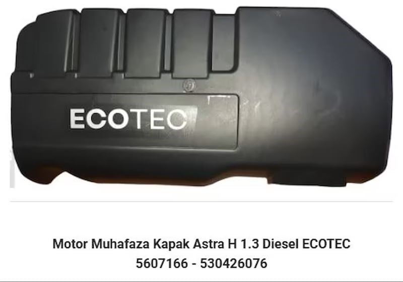 MOTOR MUHAFAZA KAPAK ASTAR H 1.3 DİSEL ECOTEC