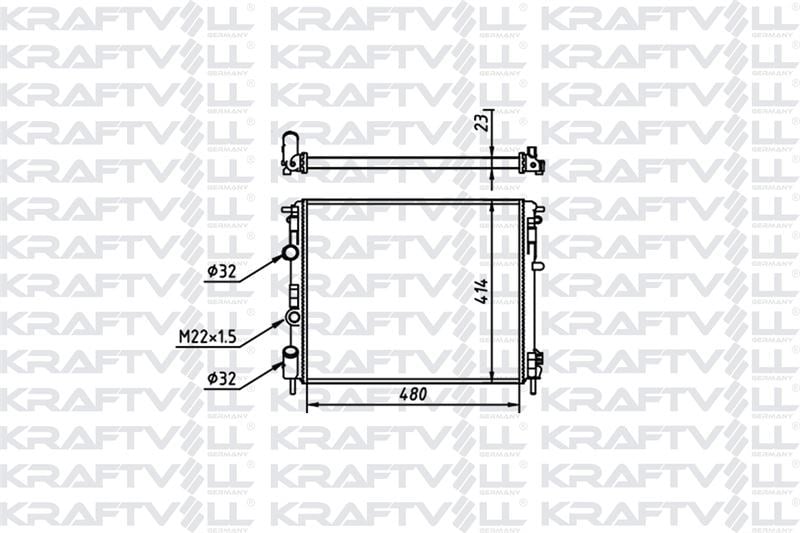 MOTOR RADYATORU CLIO II KANGOO LOGAN 1,2I / 1,4 / 1,5 / 1,6 / 1,9 (478,5X412,5X26) / (2 SIRA AL+PL S