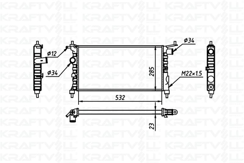 MOTOR SU RADYATORU COMBO B CORSA B TIGRA