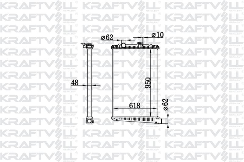 MOTOR SU RADYATORU DAF CF 85 FA / CF 85 FAR / CF 85 FAG / CF 85 FAT / CF 85 FAC / CF 85 FAX / CF 85