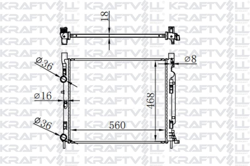 MOTOR SU RADYATORU KANGOO III 1,5DCI / 1,6 08> , CITAN 415 12>
