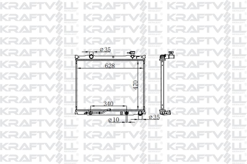 MOTOR SU RADYATORU KIA SORENTO 2006> OTOMATIK VITES BRAZING