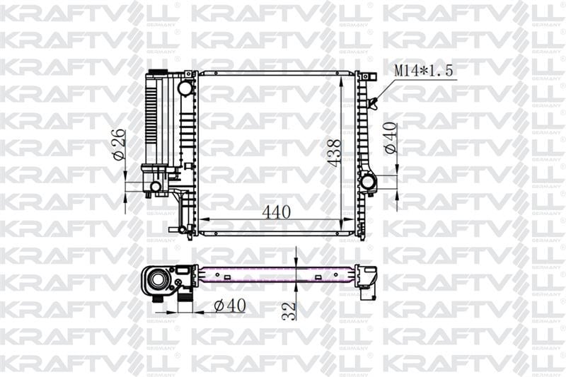 MOTOR SU RADYATORU MAN/SANZ (KLIMALI) BMW M40 M43 M50 M52 E30 E36