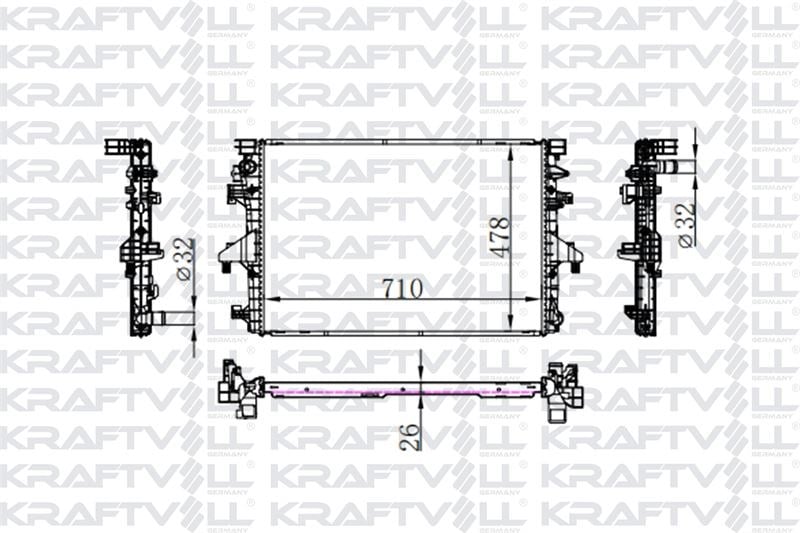 MOTOR SU RADYATORU TRANSPORTER T6 10>15