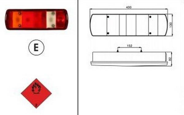 MX-2 STOP KÜÇÜK SİNYALLI STOP LAMBASI SAG