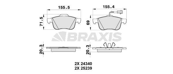 ON FREN BALATA ALFA ROMEO GIULIETTA 1.4 TB 163 1.4 TB 170 2.0 JTDM 140 2.0 JTDM 163 2.0 JTDM 170 10=