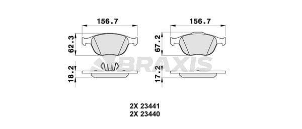 ON FREN BALATASI CONNECT 1.8TDCI 02 /> FOCUS 1.8TDCI 98>05