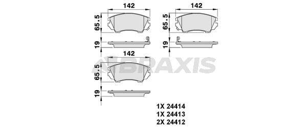 ON FREN BALATASI INSIGNIA ASTRA J ZAFIRA C 17 INCH JANT