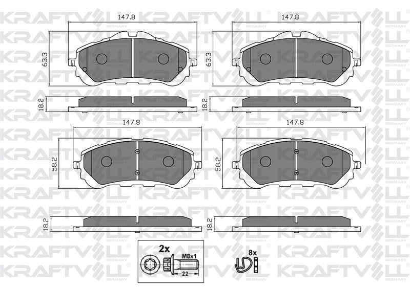ON FREN BALATASI PREMIUM P308 II 13> P308 SW II 14> DISK CAPI: (283 * 26)