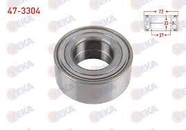 ON TEKERLEK RULMANI SOL-SAG ABS OKUYUCULU 37X72X33 C-ELYSEE 2012- 301 2012- 207 2006-2012 208 2012- C3 2002-2009 C3 II 2009-2016 C2 2003-2009 2008 2013- DS3 2009-2013