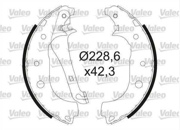 PABUÇLU FREN BALATASI FORD ECOSPORT 1.0 10/2013>