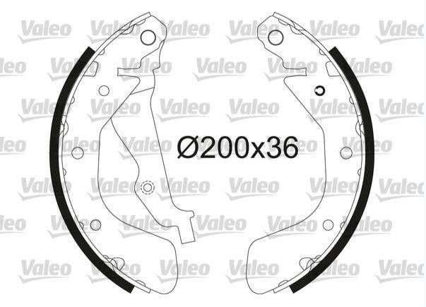 PABUÇLU FREN BALATASI OPEL KARL 1.0 01/15 - VAUXHA