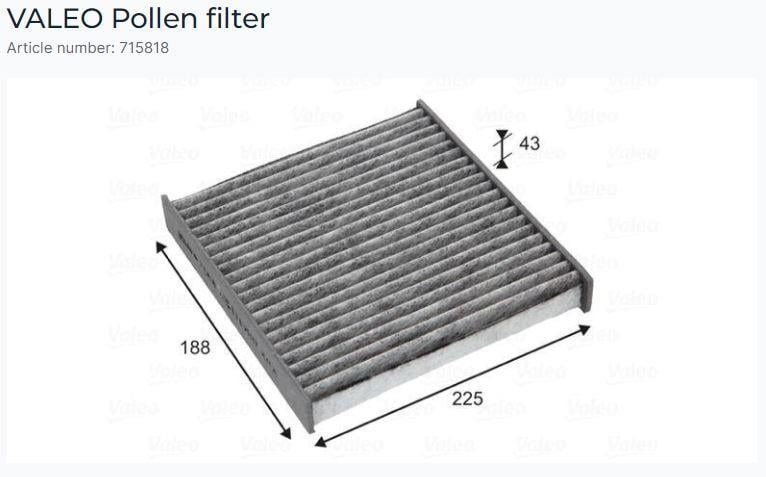 POLEN FİLTRESİ LOGAN/CLİO III