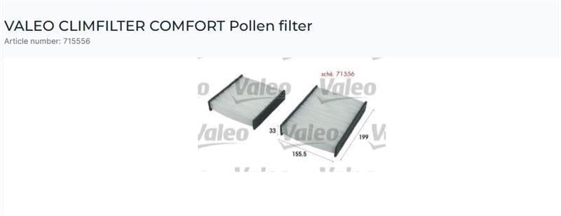 POLEN FİLTRESİ TOY - P 207 PA