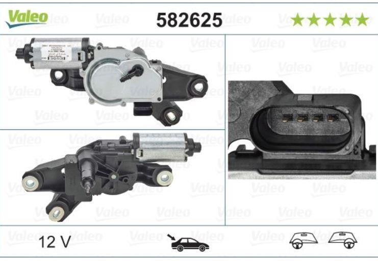 SİLECEK MOTORU SİLECEK MOTORU (ARKA) VOLKSWAGEN SCIROCCO III 08>17