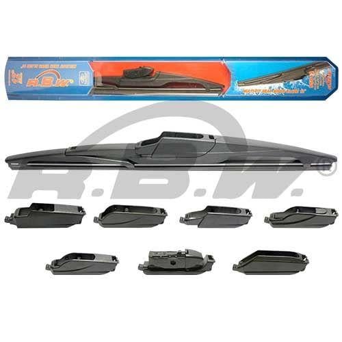 SİLECEK SÜPÜRGESİ PLASTİK MULTI-FIT 8 ADAPTÖRLÜ ARKA 12 İNCH 300 MM