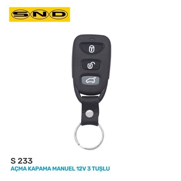 SND AÇMA KAPAMA 3 TUŞLU