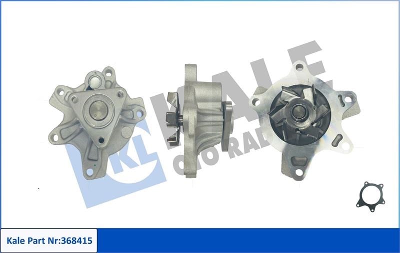 SU POMPASI TOYOTA PRIUS YARIS YARIS VERSO (_CP10) 1.3İ (2NZFE) 1.4 D 4D (1NDTV) 1.5 VVT I (1NZFE) 99<05 SU POMPASI ZWP1131 T205