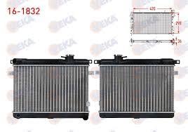 SU RADYATORU MEKANIK KAPAKLI 3 SIRALI SUPER FIAT 131 1.3 M-T 1979-1993