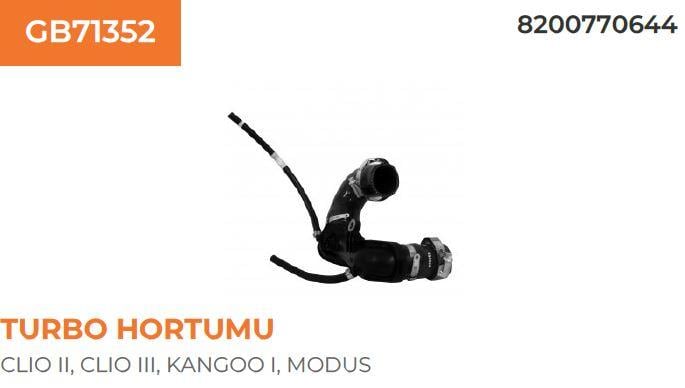 TURBO HORTUMU RENAULT KANGOO II 1,5 DCI 8200770644