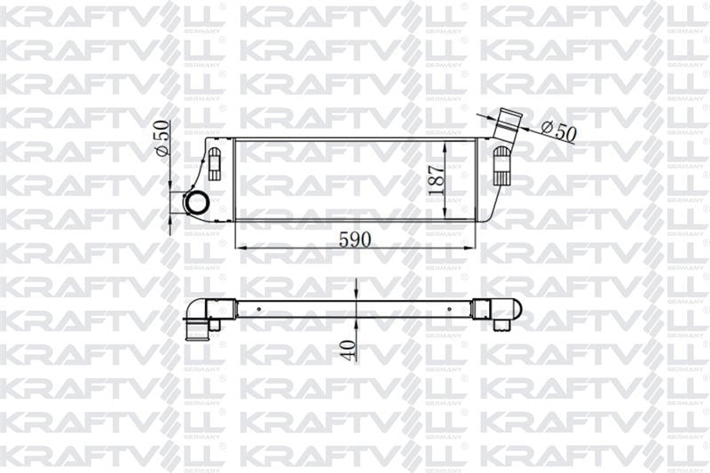 TURBO RADYATORU MEGANE II SCENIC II 1,5DCI / 1,9DCI