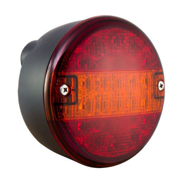 X STOP LAMBA YUVARLAK 3 FONK.LED-SOKET 6 PIN