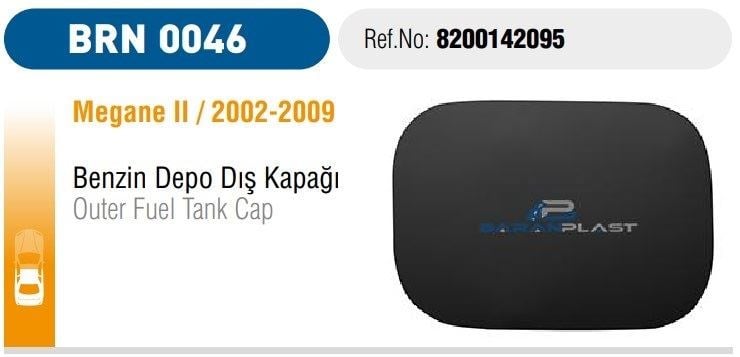 YAKIT DEPO KAPAĞI MEGANE II
